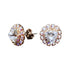 Earrings "Bermudu Triangle IV" with Swarovski™ crystals